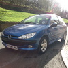 PEUGEOT PUG 206 2004 ZEST BLUE 1.1 petrol - TAXED AND TESTED