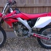 Mint condition Honda crf250r motocross bike