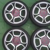 16" alloys with 165x45 tyres
