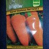 Carrot Chantenay Red Cored 2 Seeds