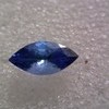 £600 tanzanite D block deep blue .86ct flawlass