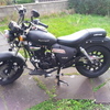 keeway superlight 125 limited  matt black
