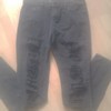 moto topshop skinny ripped/slashed jeans size 12