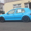 vw golf mk4 gttdi red I 110 5 door