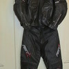 RST 2 piece leathers 46 jacket 36 trousers & arai helmet size small