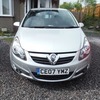 Silver Vauxhall Corsa 1.2i Sxi a/c 2007