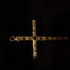 18c Gold and diamond cross