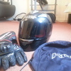 xs carbon fibre kbc helmet worne once!