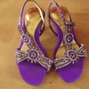 Girls size 8 dance/wedding sandals