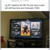lG 42inch plasma 3D HD TV