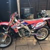 Honda crf250r 2008 twin pipe