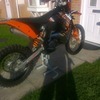 ktm 125 rxc 2008 on 57 plate 3000 ono