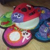 Lamaze baby spin & explore the garden play gym mat (ladybird)