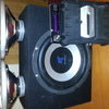 Kenwood Amplifier and stereo, toxic speakers and Hi-fonics Subwoofer
