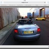 Audi a4 convertible 2006 plate