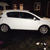 White new shape corsa 1.2