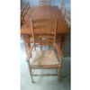 Farm house antique pine table 8 chairs