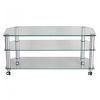 3 TIER GLASS TV STAND
