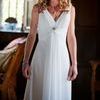Chiffon Ivory Wedding Dress