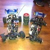 2 x tamiya ndf-01 nitro buggys