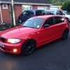 Bmw 118d m sport bright red!!!