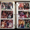 518 Basketball Cards In Leather Book Mint Condition(Topps, Upper Deck,Skybox etc