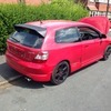 2005 honda civic type r damaged