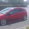 modified grande punto, air ride suspension