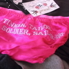 2 brand new pairs of 100 percent silk pink underwear by playful promises with labels