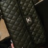 Chanel quilted chain shoulder bag