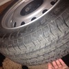 New tyre and wheel for van