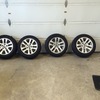 Bmw standard 16" alloy wheels.