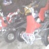 two minimoto quads one blata one Chinese copy