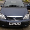 MERCEDES A140 SALE OR SWAP OR PART EXCHANGE