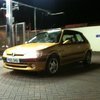 pug 106 gti (gold)