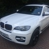 BMW X6 X DRIVE IN WHITE BIG SPEC SUNROOF px swop WHY?? Cash either way