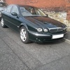 55 plate jaguar x type diesel long tax n mot sat nav full leather 82k very very nice car
