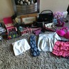 Job lot of girls clothes and accessories