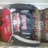red bull lather jacket