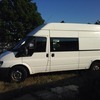 Ford transit crew van/ camper conversion 56 plate mess van