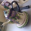 Connectable blue sky tea pot