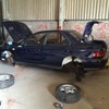 Subaru impreza wrx rolling shell with v5