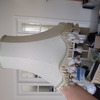 olivey green table lamp shade