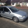 Silver Volkswagen Golf Mk 4 GTI 2.0