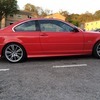 Bmw 330ci red coupe 237bhp audi mercedes