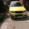 Yellow Skoda Fabia 1.9TDI VRS with Pd150Turbo swap for 320d 318d 1series tdi try me