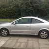 Silver Vauxhall Astra bertone 2001 reg