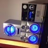SHARP stereo with speakers and bass woofer... LOUD!!