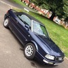 Audi 80 Cabriolet, Metallic Blue, 2L, Manual