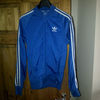 mens retro blue adidas jacket